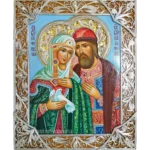 Икона скань Петр и Феврония